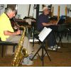 Our Barn. Lena's Uptown Playboys rehearsing.