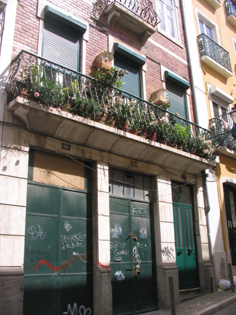 Lisbon Apartment Building Street level