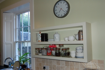  Besoke Shelving Unit-Newington Road