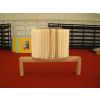 Birthday Book Sculpture- Oak Base and Metal Rods