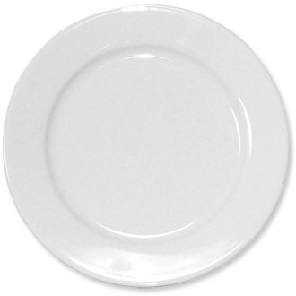 White small side plate
