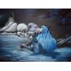 'Controversy'   Acrylic on canvas  (50cm x 70cm)