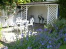 bed and breakfast accommodation in delightful tunbridge wells - b&b view from twin room and private bathroom.