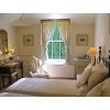 The twin room, located at the end of the private landing. Guests occupying the twin bedded room enjoy exclusive use of the hand painted private bathroom.