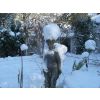 Tunbridge Wells Bed and Breakfast in winter - "She looks a bit cold!" - A & A Studley cottage Accommodation Tunbridge Wells Kent