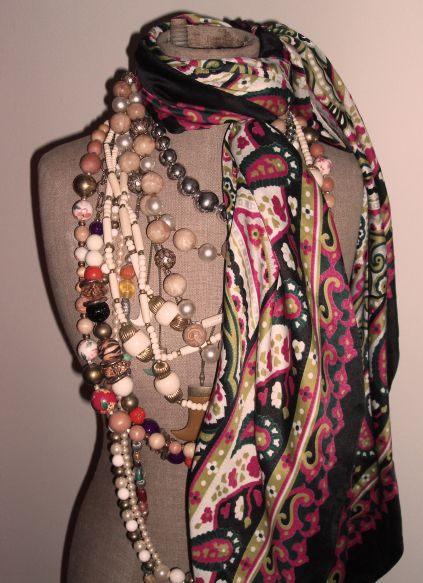 Necklaces With Scarf