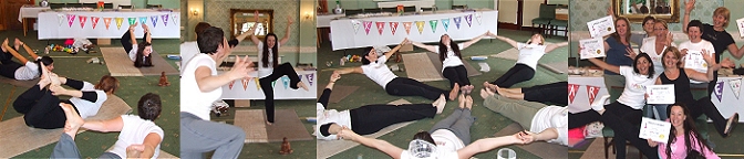 Children's Yoga Teachers during their training course