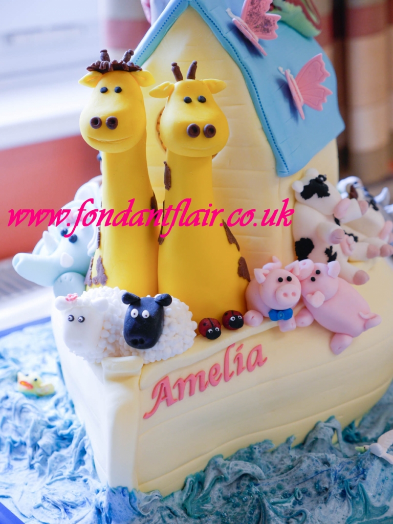 Noah's Ark Cake, Fondant Flair Colchester