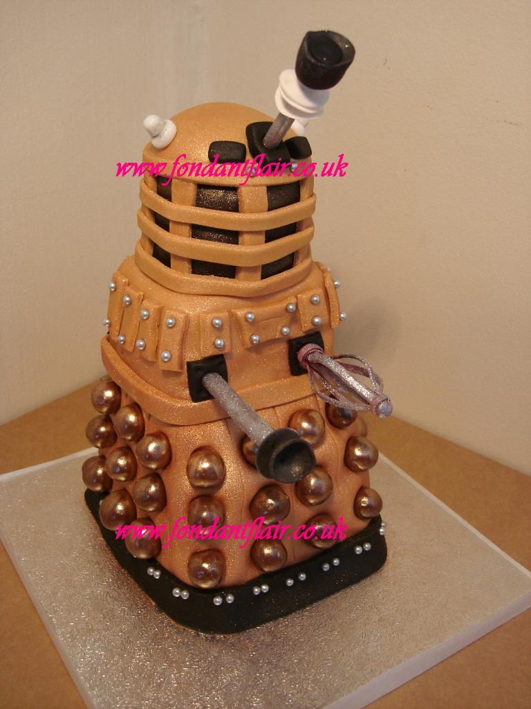 Dalek Cake, Fondant Flair, Colchester