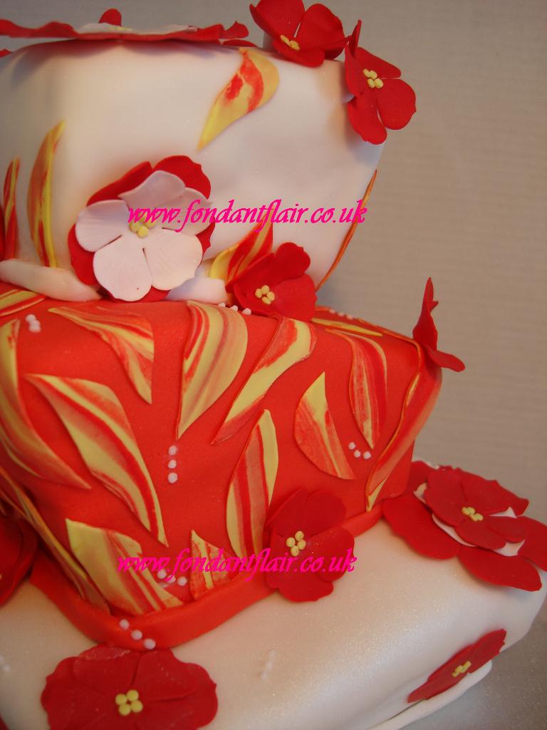 Tudor Rose Cake