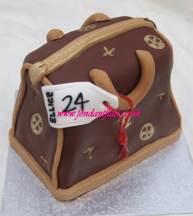 LV handbag cake, Fondant Flair, Colchester