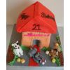 Dog Kennel Cake