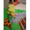 Garden Cake - Side View