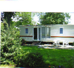 2 bedroom mobile on Camping Fleuri Nevez Brittany