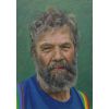 'Bob Dowling' oil on canvas 12" x 16"