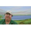 'Brian Reddicliffe' oil on panel 11" x 16" Private collection.