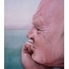 'Dad' watercolour 7" x 7"
