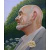 'Donkey Dave 2011' oil on canvas board. 10" x 12"