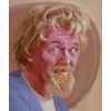 'Ewan' oil on board 5" x 6"