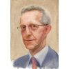 'Mr Sullivan' watercolour 5" x 7" approx. Owned by the sitter.