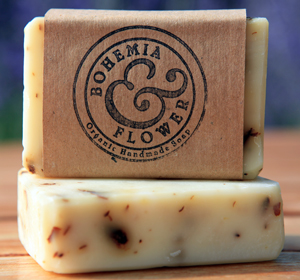  Rose petal soap