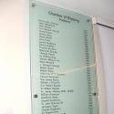 Glass Nameboards