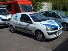 BBS Security Systems installer van