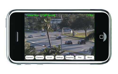 iPhone CMS screen