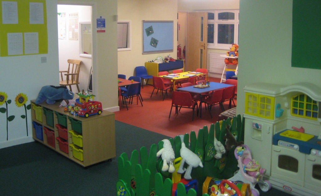 Eating and Messy Play area