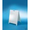 Handysign lightweight but sturdy and portable 450mm x 530mm with 50mm legs .Powder coated white as standard on 1.2mm zinc coated steel. Price   &pound;19.99 plus VAT  ex-works   MADE IN THE UK