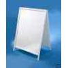 Tubular framed large format A Board powder coated white as standard.Inner panel  can be either 1.2mm zinc coated steel or aluminium. Price &pound;138.80 plus VAT MADE IN THE UK