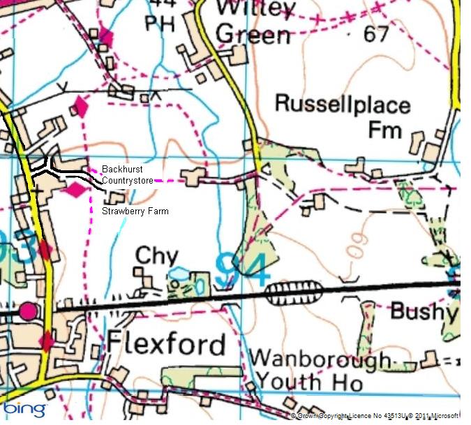 Dog walker map