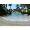 Zero entry pool and waterslide
