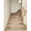 A stripped stair case