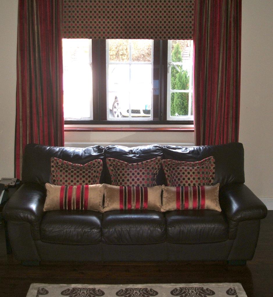 HANDMADE CURTAINS AND ROMAN BLINDS IN CO. WEXFORD, IRELAND