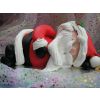 sleeping santa