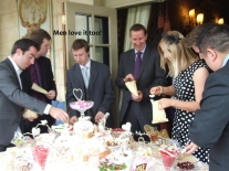 Our men love a lavish sweets buffet table too!
