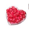 Heart-shaped crystal dishes
