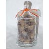 Pretty etched crystal sweet jars for your sweets and candy buffet