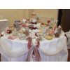30 varieties of sweets, chocolates and candy for a sweets buffet table at Charlecote Pheasant Hotel