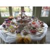 35 varieties sweets table for 100 guests at Coombe Abbey