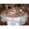 5' Wedding sweetie table with 40 varieties at Charlecote Pheasant Hotel