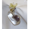 Heart clips with butterflies in your colours to decorate your wedding sweets buffet table at candysweetbuffet.co.uk