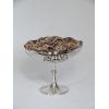 Vintage silver pedestal dishes