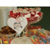 Elegance tops your vintage wedding sweets buffet