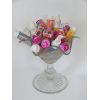 Pretty vintage dishes for your wedding sweets buffet table