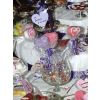 Silver and sparkle for your sweets buffet table.