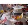 Silver and sparkle for your sweets and candy buffet table with 30 varieties