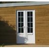 Double Doors fitted in a studio. Studio re cladded.