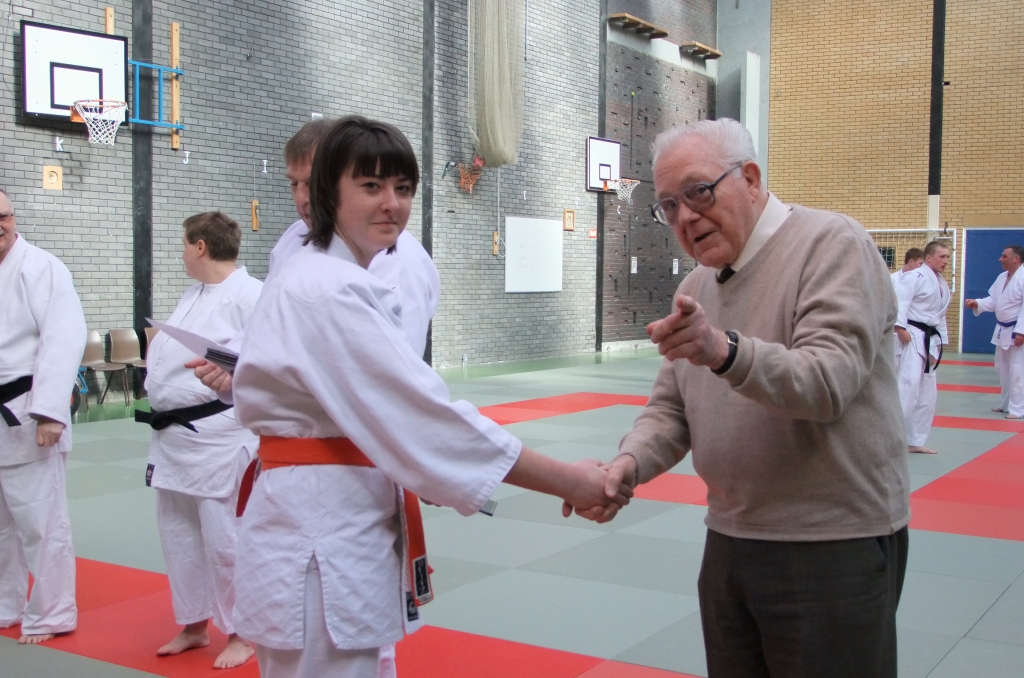 Zante receives her new grade